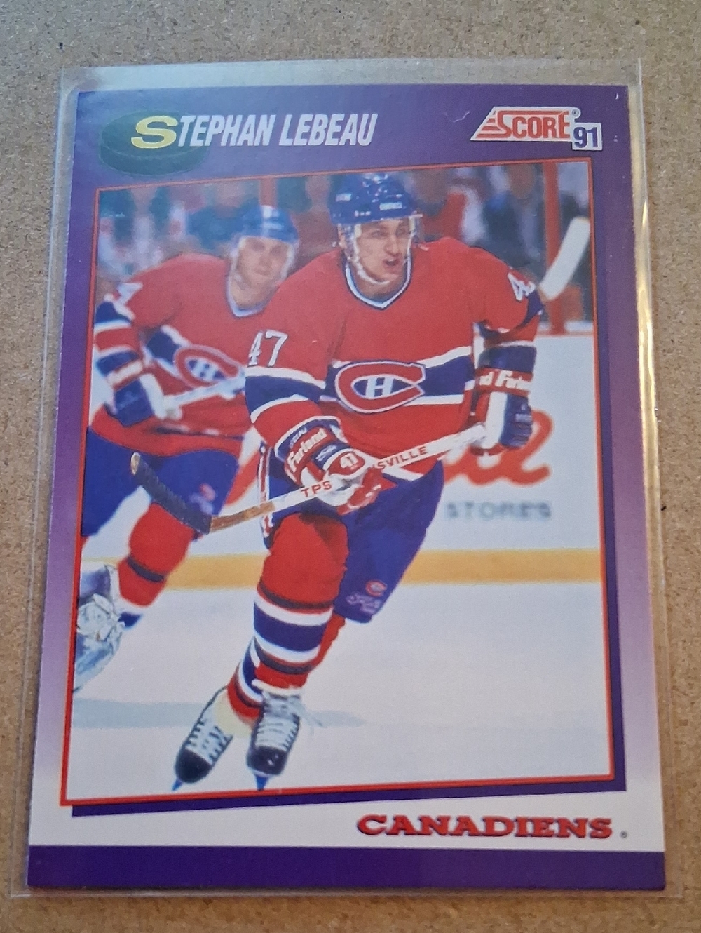 Stephan Lebeau Montreal Canadiens Hockey Cards Lot